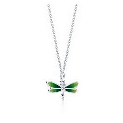 DRAGONFLY CHARM AND CHAIN
