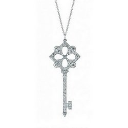 Tiffany Key Diamond Pendant