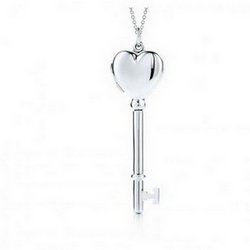 Tiffany Keys Heart key locket