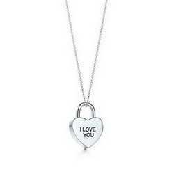 Tiffany Locks Heart Pendant
