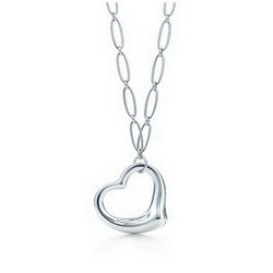 Tiffany Open Heart Necklace