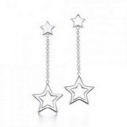 Tiffany Star Drop Earrings