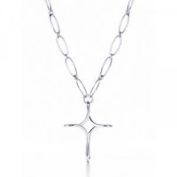 Колье Elsa Peretti Infinity Cross Link Necklace